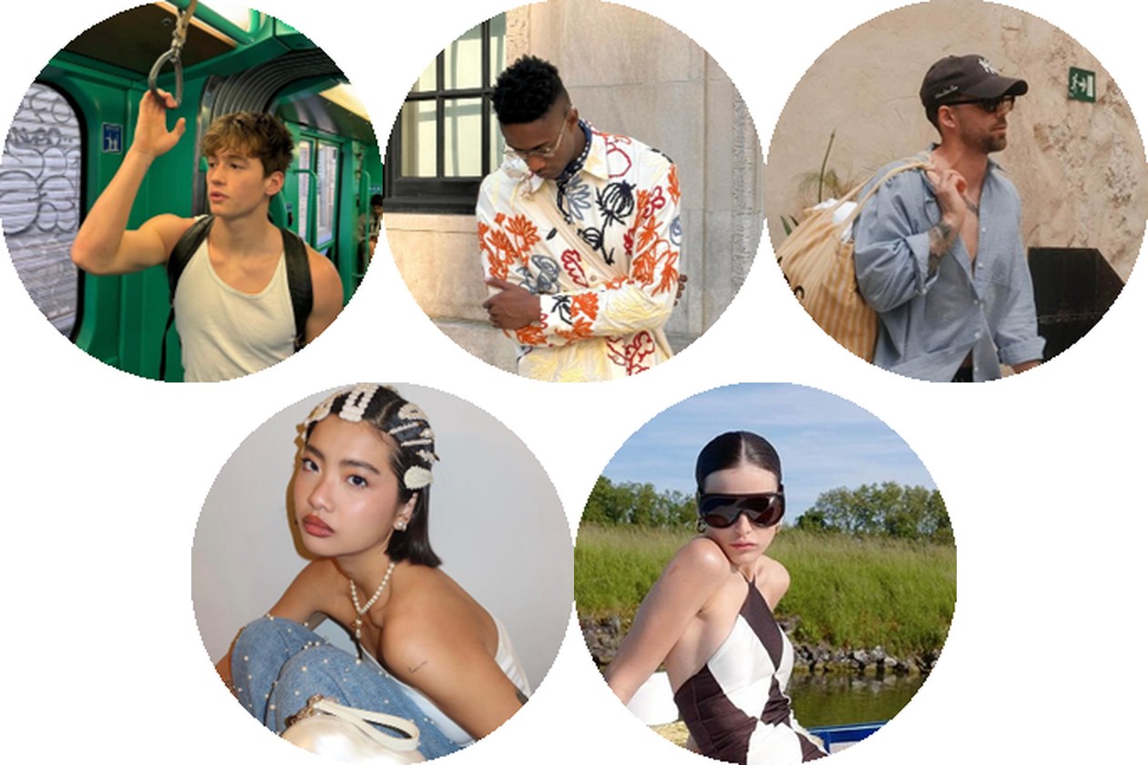 Influencer research collage