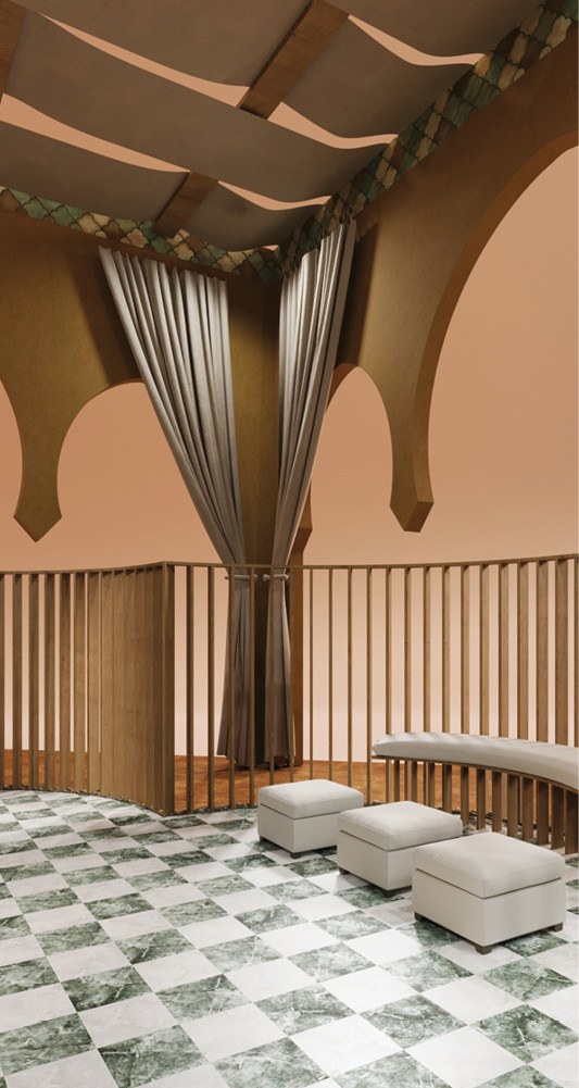 Casa Greet and Retreat pop-up interior concept